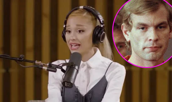 Ariana Grande criticada por llamar a Jeffrey Dahmer su cena de ensueño