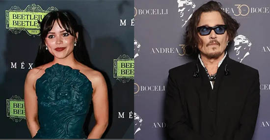 Jenna Ortega y los rumores de que salió con Johnny Depp