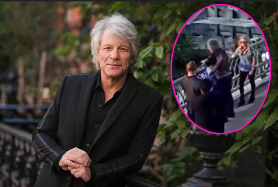 Jon Bon Jovi salvó a mujer de saltar un puente 