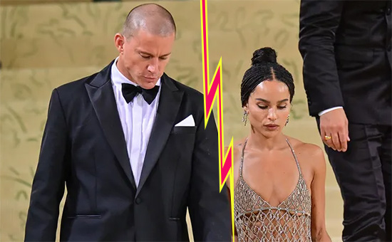 Channing Tatum y Zoe Kravitz terminaron