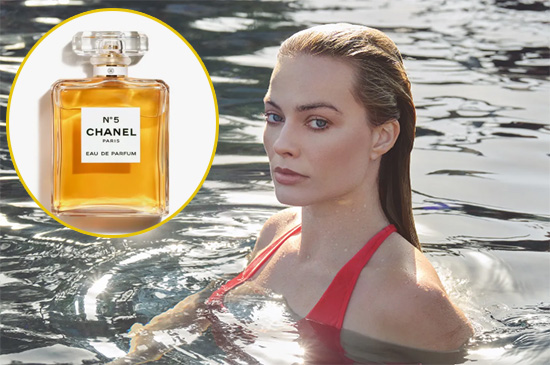 Margot Robbie la nueva imagen de Chanel Nº 5