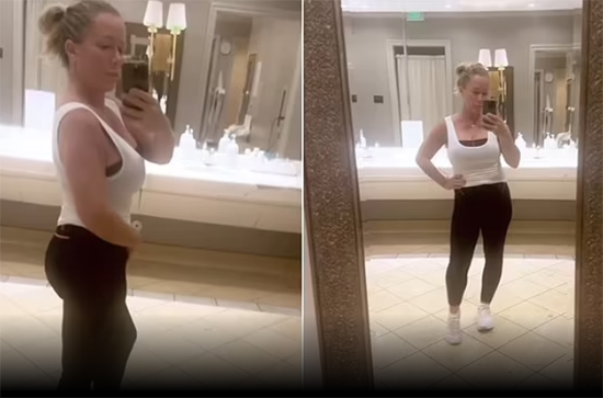 Kendra Wilkinson recuerda que ya no es una conejita Playboy