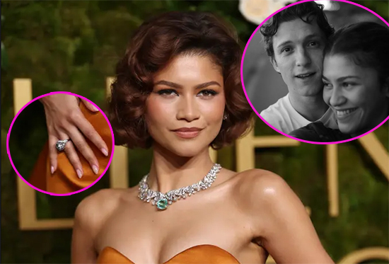 Zendaya comprometida con Tom Holland